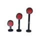 Double Sided Barricade IP65 Road Safety Lights With Non Memory Lithium Battery