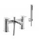 Customized Polished Brass Bath Faucet , 2 Handle Bathroom Sink Faucet