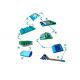 0.55mm PVC Tarpaulin Inflatable Obstacle Challenges / 5km Inflatable Run