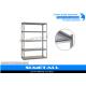 Boltless Metal Shelving For Garage Storage / Heavy Duty Steel Storage Racks