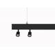 Suspended LED Linear Lighting Fixture 50Hz Warm White Long Life IP20