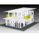 Office Light Steel Frame Houses , Prefabricated Kit Home For South Africa