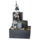 CE GS Approved Falling In Love Figurine Desk Top Fountains With Lights