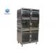 Overall 304 Stainless Steel Pet Display Foster Hospitalization Cage With Round Corner