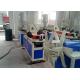 PE PA PVC Single Wall Corrugated Pipe Twin Screw Extruder High Speed Simple Operation
