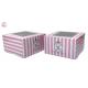 Foldable Customized Colorful Paper Cupcake Boxes Made of Ivory Board