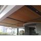 Interior False Wood Plastic Composite WPC Ceiling for Indoor Decoration