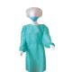 Elastic Cuff ISO13485 140*140cm Disposable Hospital Gowns