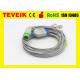Teveik Factory Medical Kontron K2000 5 Leads Patient Monitor ECG Cable. Round 12pin