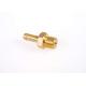 Half Thread Precision Hex Head Bolt ,  Brass Screw Fasteners Length 1.5-160MM