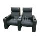 Synthetic PU Leather Home Cinema Chair With Embroidery Logo