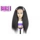Straight Human Hair Lace Front Wigs Free Part Kinky Virgin 100% Swiss Natural Colors