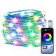 Smart Control Colorful RGBIC Fairy Lights 5m 10m 20m String Light Indoor