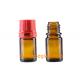 5ml amber reagent glass bottle with tamper evidient caps,for liquid or solid