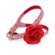 Cute Flower Dog Collars And Leashes Perfect Fit Harness With Safety Hooks
