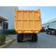 SINOTRUK Heavy Duty Tipper Dump Truck LHD With Unilateral High Strength Skeleton Cab 371HP