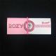 Pink Slim Rolling Papers For Cigarette With Filter Tip