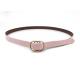 Pink Women 1.8cm Decorative Skinny Belts For Ladies