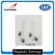 Elegant Magnetic Therapy Jewelry Earring With Spring Closure Systems