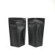 Black Matte Double Zipper CMYK Plastic Pouches Packaging