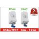 230V 400V Waterproof Interlocked Switch Sockets for Industrial Plug