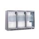 3 Doors Stainless Steel Back Bar Beer Display Cooler