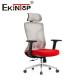 Red + Gray Executive Swivel Mesh Chair Office Furniture CEO Office Chair