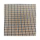 Soft Check Fabric Yarn Dyed Houndstooth 100% Polyester Color Fastness 3-4 Grade