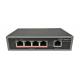 POE-S1004G(4GE+1GE)_4 Port Gigabit IEEE802.3af/at PoE Switch with 65W External