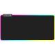 Rubber Base RGB Gaming Mouse Pad Mat Black Color Customized Glowing