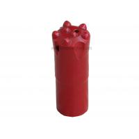 Tungsten Carbide Threaded Drill Bit Ballistic Button Bit 33mm - 152mm Diameter