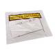 Self Adhesive LDPE Custom Shipping Labels 65gsm Packing List Envelopes