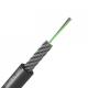 Grounding Armored Fiber Optic Cable GYTC8S With Steel Wire / FRP Central