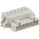 White 5 Poles LED Light Connectors 15.0mm Center Space 250V/15A 22-14 AWG Wire Range