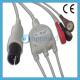 Dixtal DX2020 6pin 3 lead ECG Cable,with resistance