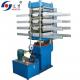 Stadium Floor Tiles Rubber Press Machine Vulcanizing Automatic Hydraulic Rubber Product Making Line