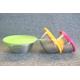 12,14,16cm Durable stainless steel 201 mixing bowl set europe design multi color snack salad mixing bowls