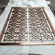 Antique Bronze Stainless Steel Room Divider Hotel Decoration 0.3-3.0 MM