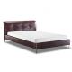 Leather Boxspring Modern Queen Size Bed Wear Resistant Durable