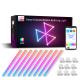 Dimmable DIY Line Glide Wall Light RGB Smart Constellation Wall Lights Multicolor Segmented Control Game Music Sync