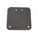 STAINELSS STEEL 4 HOLES SQUARE WELDING BASE