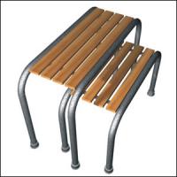 Modern Style Freestanding Nesting Display Tables MDFF Material For Retail Store