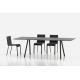 Split Vitra A Modern Dining Room Tables Solid Wood Hotel Furniture SGS
