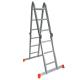 Outdoor Household Lightweight Aluminum Ladder 4x3  Easy To Transport
