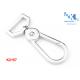 25.5mm Metal Snap Clips Customized Design , Different Size Swivel Hooks For Handbags