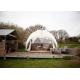 Durable Party Mini Geo Dome Tent With Rainproof Fabric Sidewall