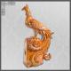 Frost Resistant Chinese Roof Decorations With Chinese Phoenix Exquisite Handicrafts