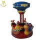 Hansel  amusement park coin operated fiberglass carousel used merry go rounds for sale