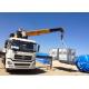 SQS500K Telescopic Boom Truck Crane / trailer mounted cranes lifting height 24m
