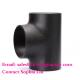 supply ASTM CS pipe tee fittings